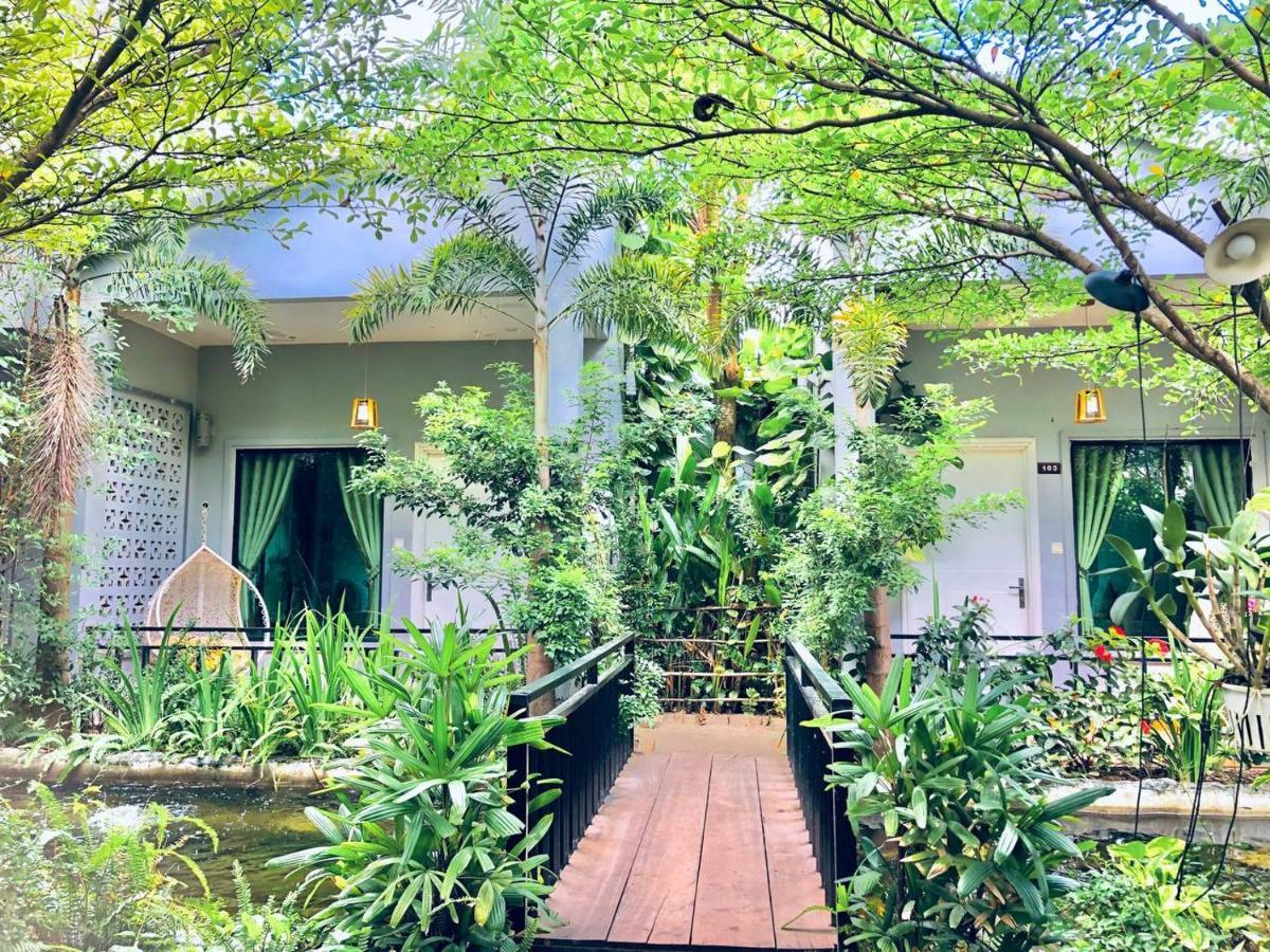 Raing Phnom Bungalow Kampot Exterior foto